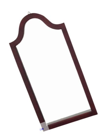 Frenchi Home Furnishing Wall Mirror in Cherry Finish