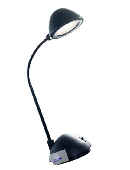 Lavish Home Bright Energy Saving LED Desk Lamp, Black (21