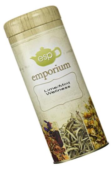 ESP Tea Emporium Blend, Lime/Mint Wellness Fruit, 3.53 Ounce