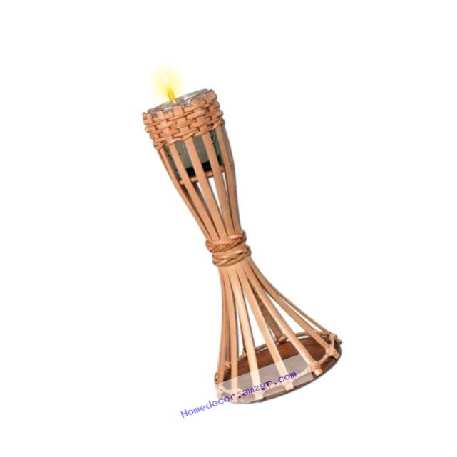 Tabletop Bamboo Torch (candle included) Party Accessory  (1 count) (1/Pkg)