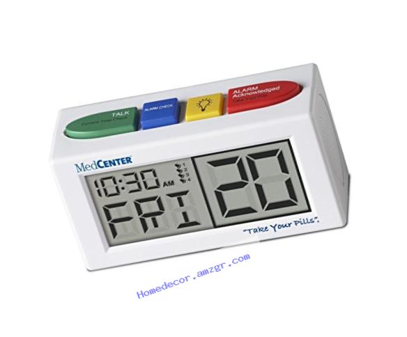 MedCenter Talking Alarm Clock
