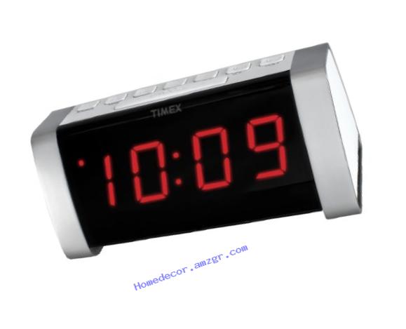 Timex T235WY AM/FM Dual Alarm Clock Radio - White