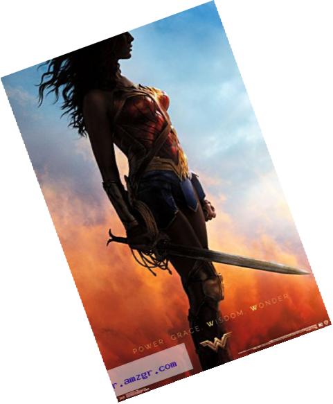 Trends International Wonder Woman Teaser Wall Poster, 22.375