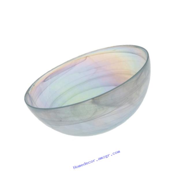 Abigails Clear Stone Age Bowl, Pearl