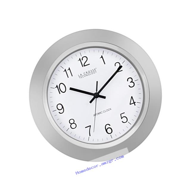 La Crosse Technology WT-3144S 14 Inch Atomic Analog clock - Silver