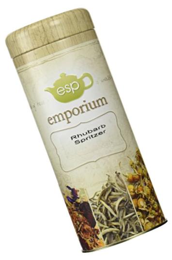 ESP Tea Emporium Blend, Rhubarb Spritzer Fruit, 3.53 Ounce