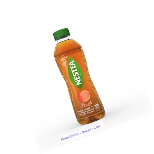NESTEA Peach Flavored Iced Tea, 16.9-Ounce bottles (Pack of 24)