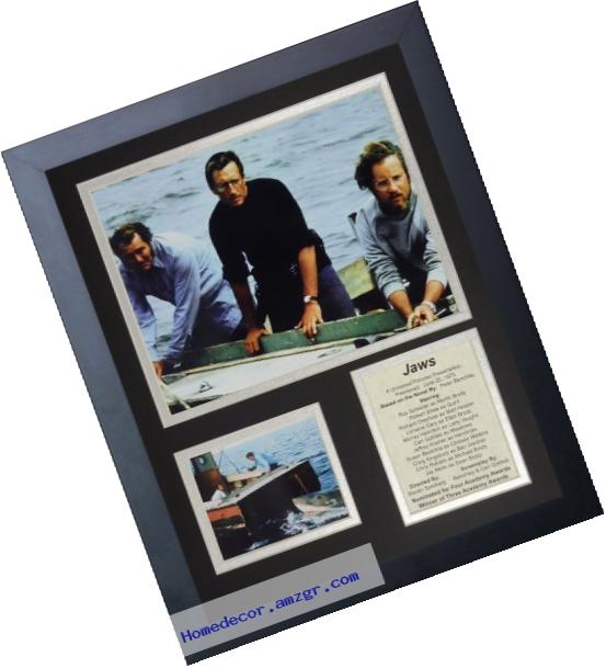Legends Never Die Jaws Framed Photo Collage, 11 by 14-Inch