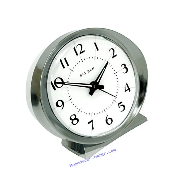 Westclox 10611QA Quartz Analog White Face Big Ben Alarm Clock