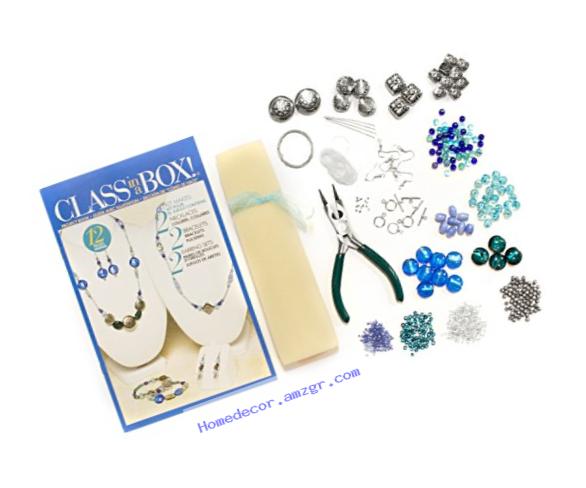 Jewelry Basics Class In A Box Kit, Bright Glass