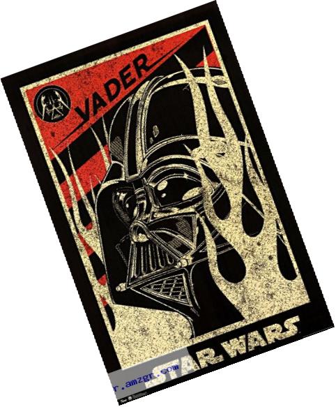 Trends International Star Wars Vader Propaganda Wall Poster 22.375