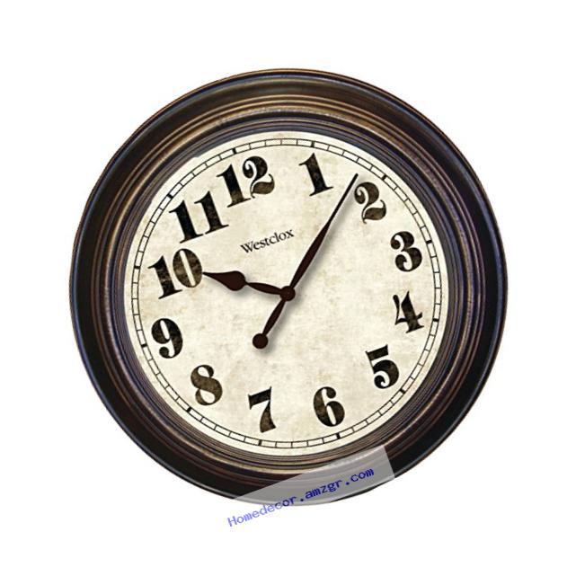 Westclox 32213 Round Oversized Classic Clock, 24-Inch